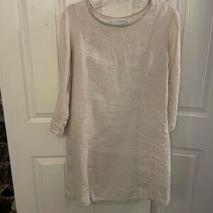 J Jill linen swing dress size S